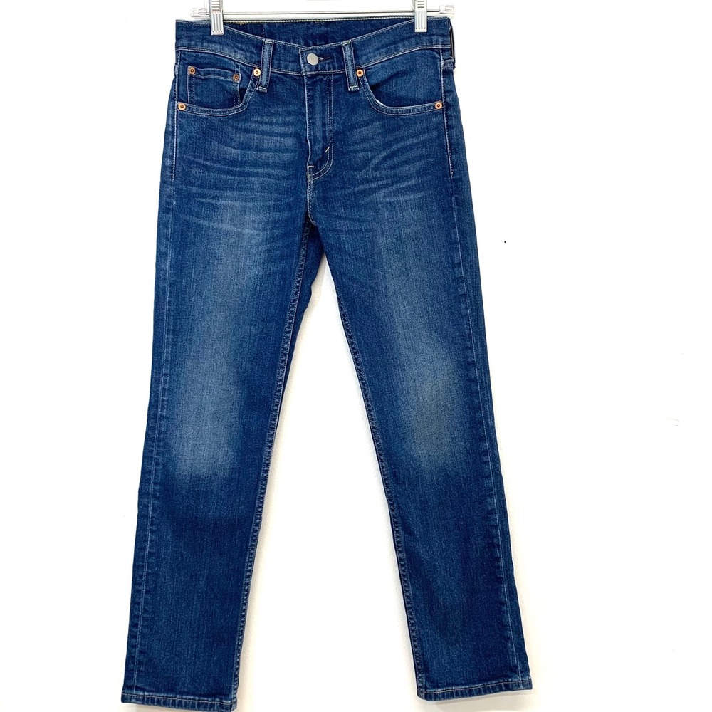 Levis 511 Slim Fit Jeans Mens (fit 29x28)29x30 Blue Denim Casual Pants 511-0408